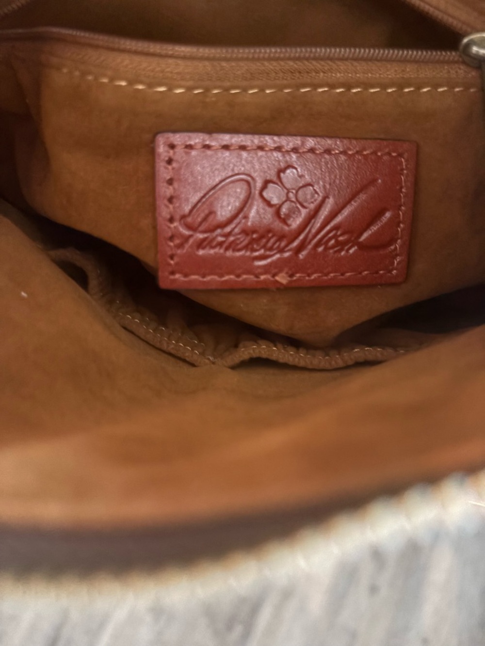 🤎🤎PATRICIA NASH LEATHER MAP FOLD OVER WRISTLET!🤎🤎 - Picture 6 of 7